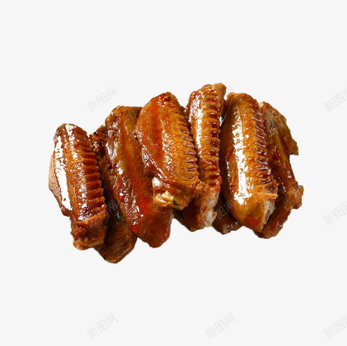 产品实物风味卤鸭翅 免抠png 设计图片 免费下载 页面网页 平面电商 创意素材 烧鸭素材